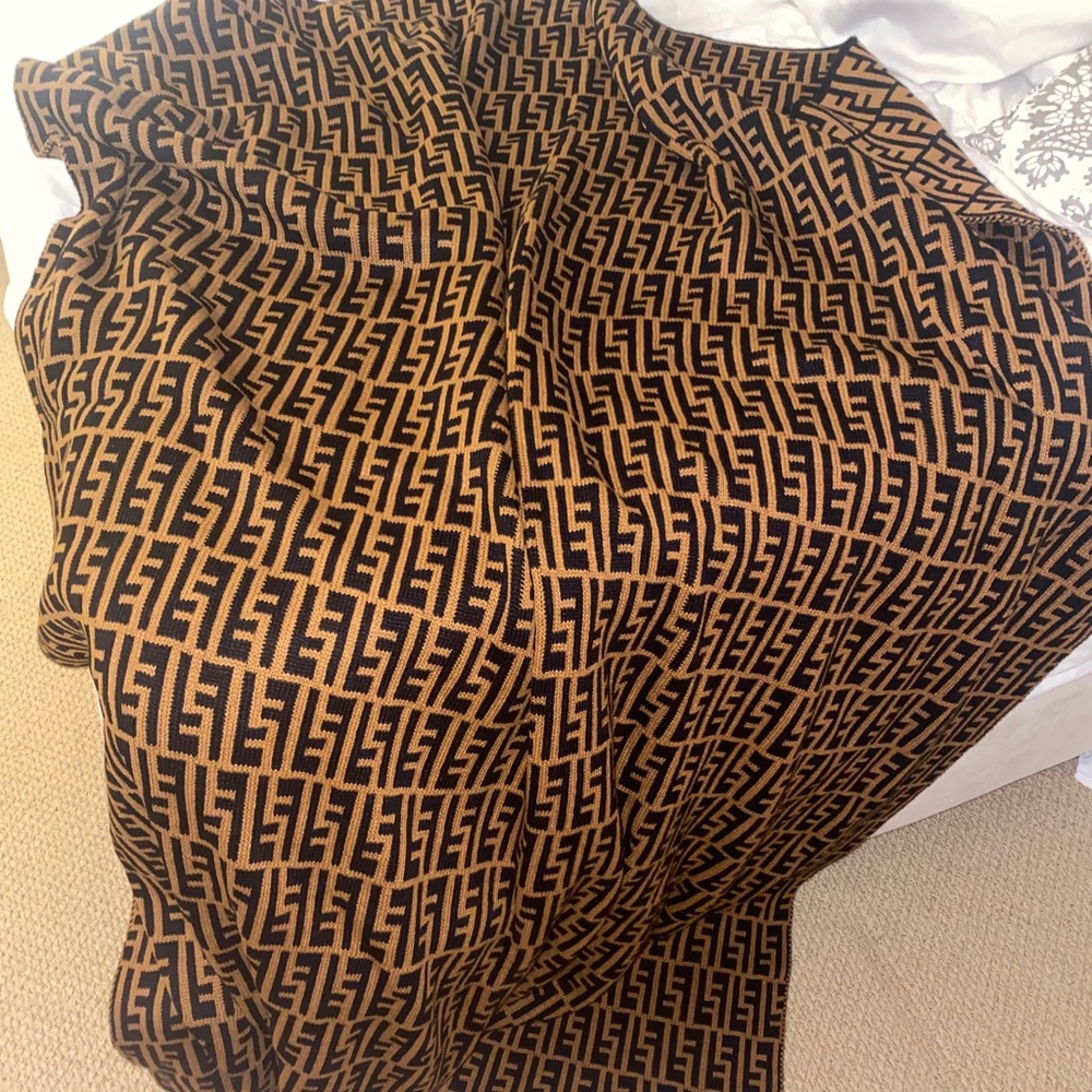 Fendi wool blanket